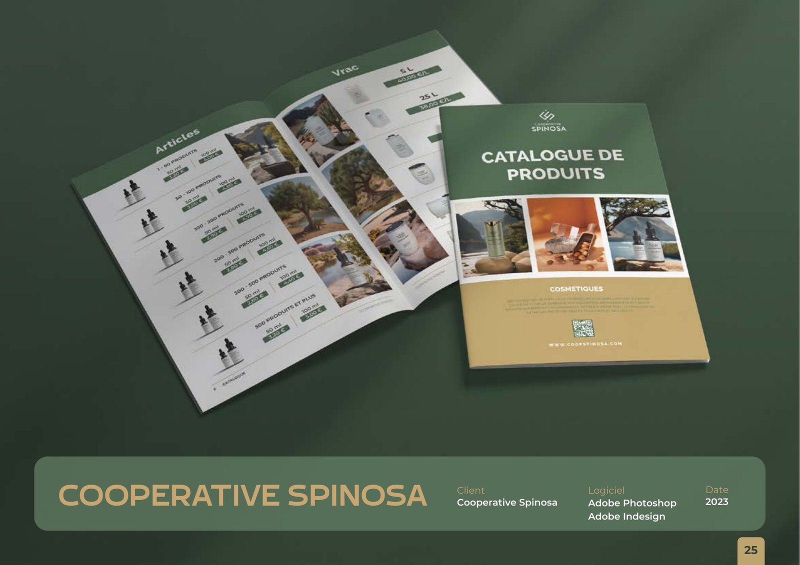Réalisation 2 du projet Coopérative Spinosa